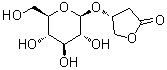 structure of CAS# 151870-74-5, Kinsenoside;(4R)-4-(beta-D-Glucopyranosyloxy)dihydro-2(3H)-furanone