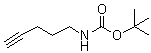 N-(Pent-4-ynyl)carbamic acid tert-butyl ester molecular structure (CAS 151978-50-6)
