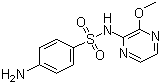structure of CAS# 152-47-6, Sulfalen;N1-(3-Methoxy-2-pyrazinyl)sulfanilamide