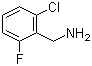structure of CAS# 15205-15-9, 2-Chloro-6-fluorobenzylamine;(2-Chloro-6-fluorophenyl)methanamine