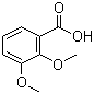 2,3-Dimethoxybenzoic acid molecular structure (CAS 1521-38-6)