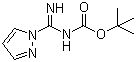 N-(tert-Butoxycarbonyl)-1H-pyrazole-1-carboxamidine molecular structure (CAS 152120-61-1)