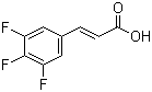 结构式 CAS# 152152-19-7, 3,4,5-三氟肉桂酸