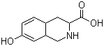 structure of CAS# 152286-30-1, D-7-Hydroxy-1,2,3,4-tetrahydroisoquinoline-3-carboxylic acid