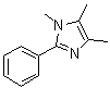 1,4,5-Trimethyl-2-phenyl-1H-imidazole molecular structure (CAS 152536-39-5)