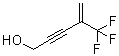 4-(三氟甲基)-4-戊烯-2-炔-1-醇分子结构 (CAS 152597-85-8)