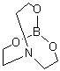 Triethanolamine borate molecular structure (CAS 15277-97-1)