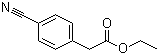 structure of CAS# 1528-41-2, Ethyl (4-cyanophenyl)acetate;(4-Cyanophenyl)acetic acid ethyl ester; 4-Cyanobenzeneacetic acid ethyl ester; NSC 130982