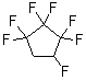 结构式 CAS# 15290-77-4, 1,1,2,2,3,3,4-七氟环戊烷