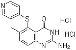 Nolatrexed dihydrochloride molecular structure (CAS 152946-68-4)