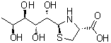 [5S(2S,4R)]-5-C-(4-Carboxy-2-thiazolidinyl)-1-deoxy-L-arabinitol molecular structure (CAS 152983-87-4)