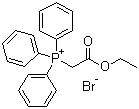 (Carbethoxymethyl)triphenylphosphonium bromide molecular structure (CAS 1530-45-6)