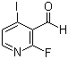 2-Fluoro-4-iodopyridine-3-carboxaldehyde molecular structure (CAS 153034-82-3)