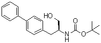 (2S)-2-(tert-Butoxycarbonylamino)-3-(biphenyl-4-yl)propanol molecular structure (CAS 153037-40-2)