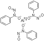 N-Nitroso-N-phenylhydroxylamine aluminum salt  molecular structure (CAS 15305-07-4)