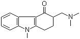 3-[(Dimethylamino)methyl]-9-methyl-1,2,3,9-tetrahydro-4H-carbazol-4-one molecular structure (CAS 153139-56-1)