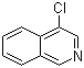 4-氯异喹啉分子结构 (CAS 1532-91-8)
