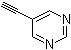 5-乙炔基嘧啶分子结构 (CAS 153286-94-3)