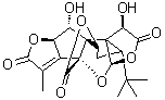 Ginkgolide K molecular structure (CAS 153355-70-5)
