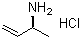 (S)-3-Buten-2-amine hydrochloride molecular structure (CAS 153451-37-7)
