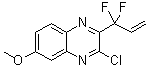 3-Chloro-2-(1,1-difluoro-2-propen-1-yl)-6-methoxyquinoxaline molecular structure (CAS 1535210-94-6)