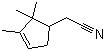 2-(2,2,3-Trimethyl-1-cyclopent-3-enyl)acetonitrile molecular structure (CAS 15373-31-6)