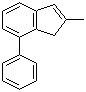 structure of CAS# 153733-75-6, 2-Methyl-7-phenylindene;2-Methyl-7-phenyl-1H-indene