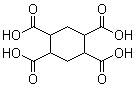 1,2,4,5-Cyclohexanetetracarboxylic acid molecular structure (CAS 15383-49-0)