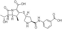Ertapenem molecular structure (CAS 153832-46-3)