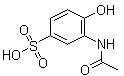3-(Acetylamino)-4-hydroxybenzenesulfonic acid molecular structure (CAS 153835-66-6)