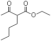 Ethyl 2-acetylhexanoate molecular structure (CAS 1540-29-0)