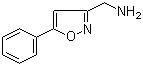 1-(5-Phenyl-1,2-oxazol-3-yl)methanamine molecular structure (CAS 154016-47-4)