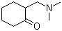 结构式 CAS# 15409-60-6, 2-(N,N-二甲基氨基甲基)环己酮
