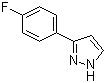 结构式 CAS# 154258-82-9, 3-(4-氟苯基)-1H-吡唑