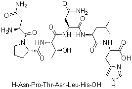 Neobellieria bullata trypsin modulating oostatic factor molecular structure (CAS 154277-65-3)