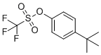 4-Tert-butylphenyl trifluoromethanesulfonate molecular structure (CAS 154318-75-9)
