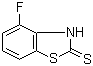结构式 CAS# 154327-24-9, 4-氟-2(3H)-苯并噻唑硫酮
