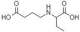 2-[(3-羧基丙基)氨基]丁酸分子结构 (CAS 1543353-92-9)