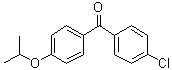 4-氯-4'-异丙氧基二苯甲酮分子结构 (CAS 154356-96-4)