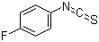 4-氟苯基异硫氰酸酯分子结构 (CAS 1544-68-9)