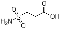 3-(Aminosulfonyl)propanoic acid molecular structure (CAS 15441-10-8)