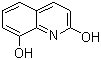结构式 CAS# 15450-76-7, 2,8-喹啉二醇; 2,8-二羟基喹啉