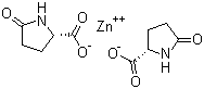 焦谷氨酸锌分子结构 (CAS 15454-75-8)