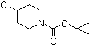 1-Boc-4-chloropiperidine molecular structure (CAS 154874-94-9)