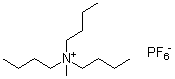 Tributylmethylammonium hexafluorophosphate molecular structure (CAS 154883-01-9)