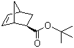 structure of CAS# 154970-45-3, tert-Butyl 5-norbornene-2-carboxylate;5-Norbornene-2-carboxylic tert-butyl ester; Bicyclo[2.2.1]hept-5-ene-2-carboxylic acid 1,1-dimethylethyl ester