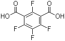 Tetrafluoroisophthalic acid molecular structure (CAS 1551-39-9)