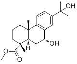 7,15-二羟基脱氢枞酸甲酯分子结构 (CAS 155205-65-5)