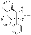 (4R)-2-Methyl-4,5,5-triphenyl-1,3,2-oxazaborolidine molecular structure (CAS 155268-88-5)