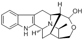 霹雳萝芙辛碱分子结构 (CAS 15527-80-7)
